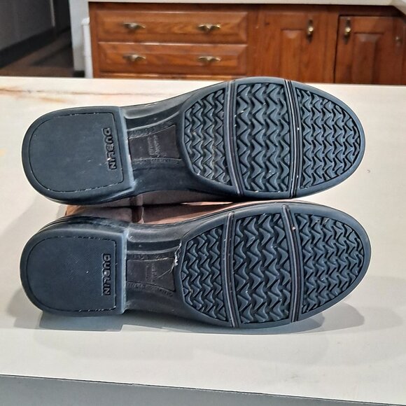 WOMEN'S DUBLIN ESTUARY TALL BOOTS SIZE 7 RUST/RED BRIAR BEAUTIFUL BOOTS - Picture 3 of 4